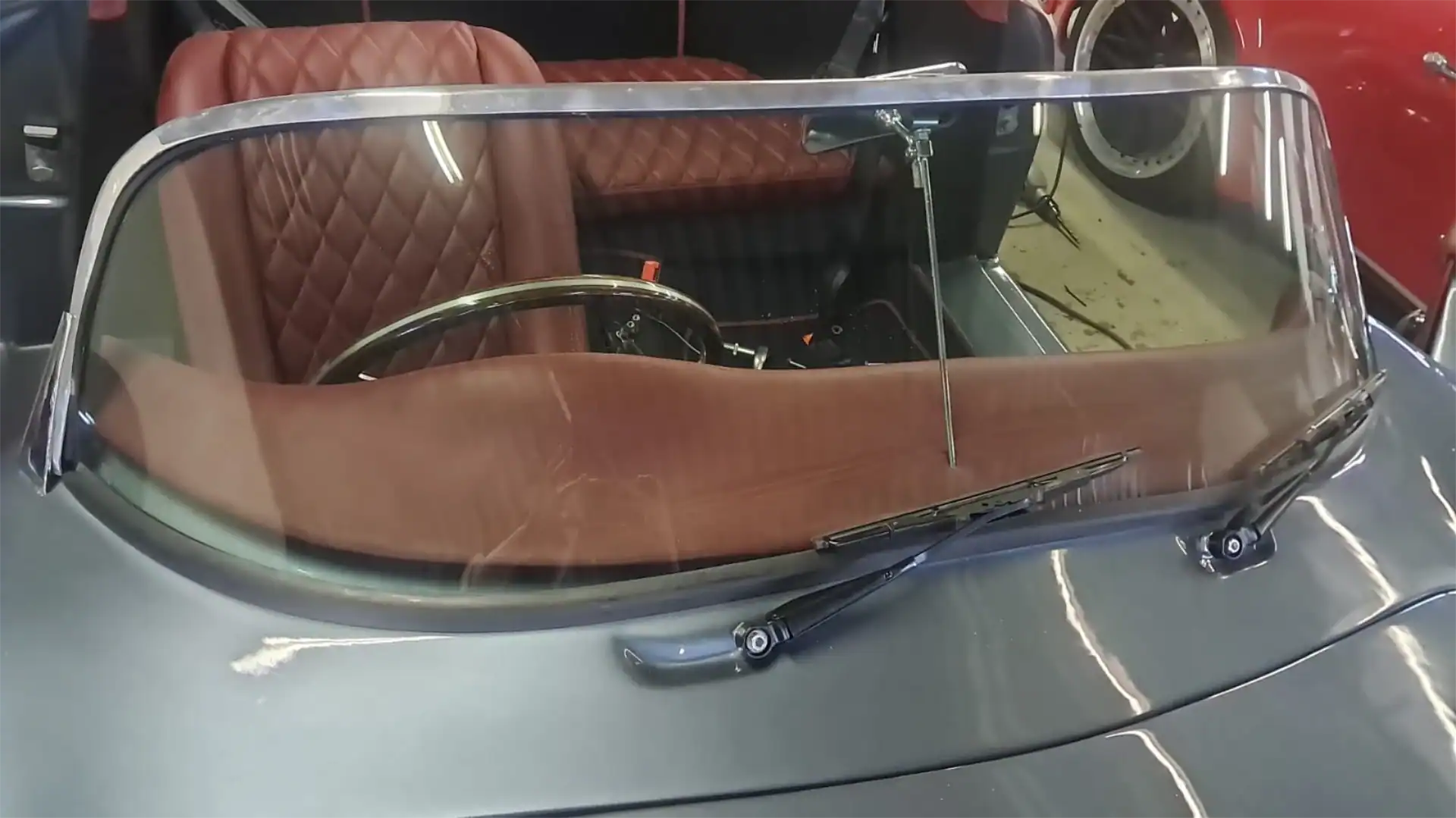 Glass Windscreen for Porsche 356