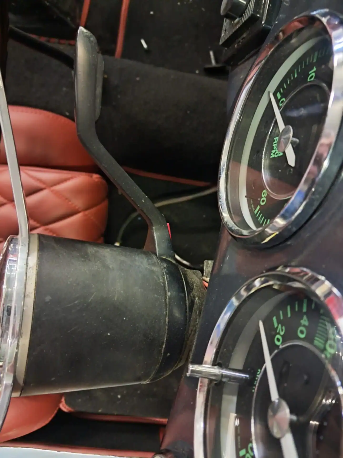 Reproduction Turn Signal Black for Porsche 356